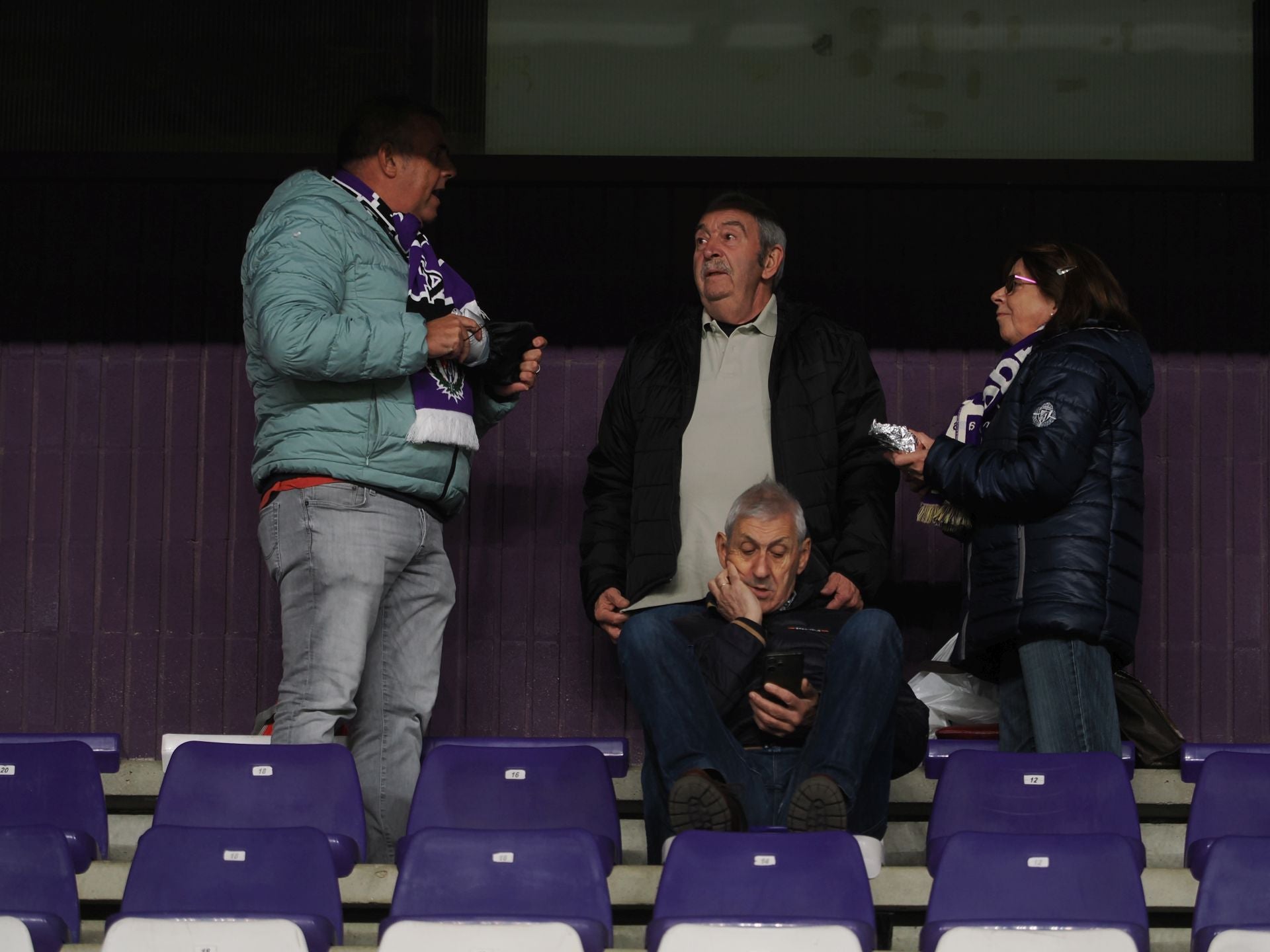 Búscate en la grada del estadio José Zorrilla (1/4)