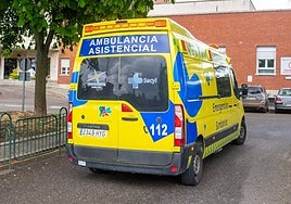 Herido un ciclista tras caer por una ladera del parque eólico de Magaz