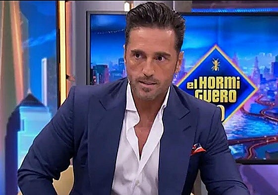 David Bustamante en su última visita a 'El Hormiguero'.