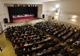 Concejo Abierto en el Centro Cívico de Delicias, en imagen de archivo.