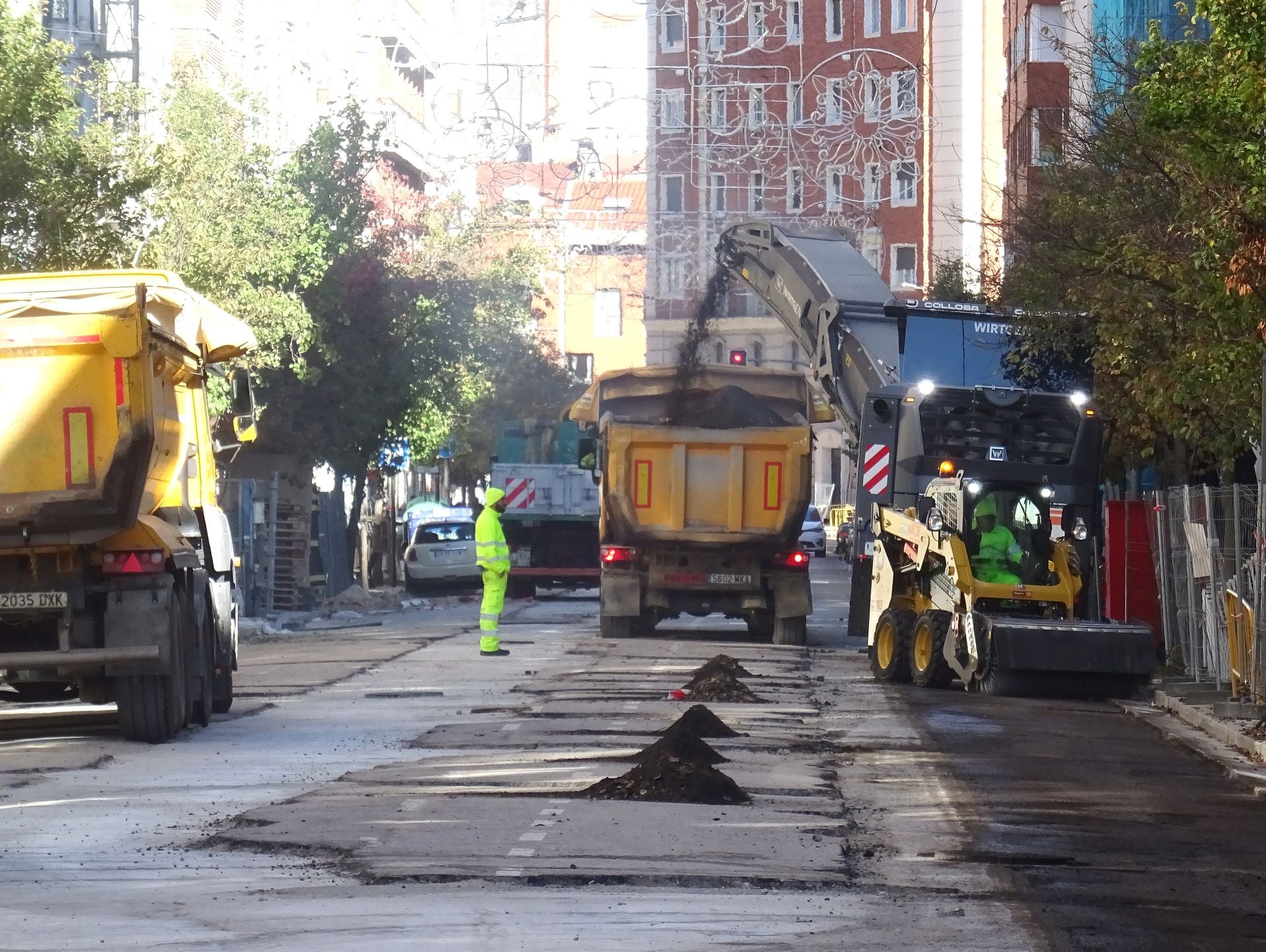 Las imágenes del final de las obras en la calle Gamazo de Valladolid