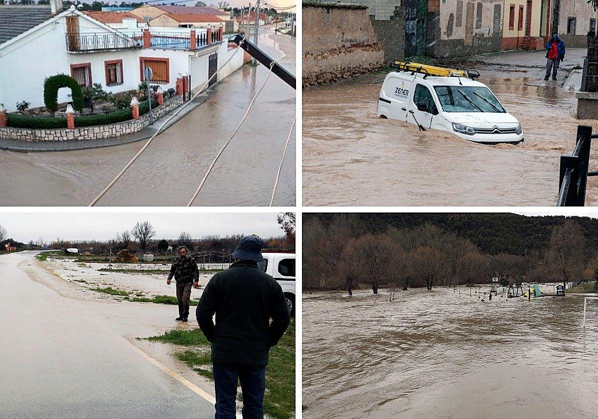 Imagen de archivo de episodios de inundaciones ocurridos en Mozoncillo, Cantimpalos, Hontanares de Eresma y Pajares de Pedraza.