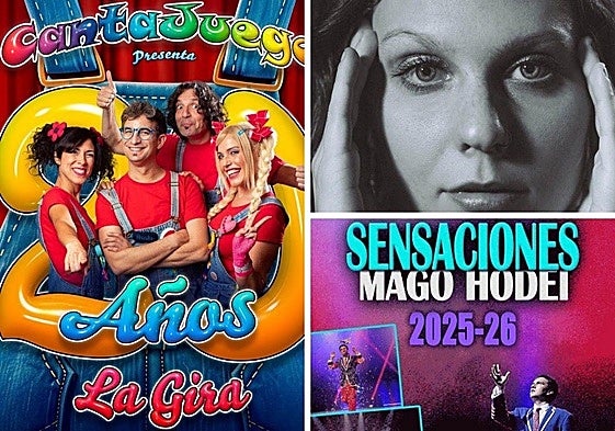 Jazz, la gira de CantaJuego y un espectáculo del mago Hodei este fin de semana