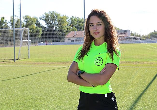 Nerea Gómez sueña con la igualdad real en el mundo del arbitraje.