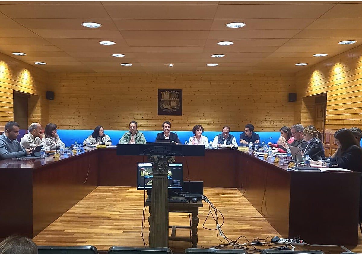 Pleno del Ayuntamiento de Medina de Rioseco en el que se aprobó el presupuesto de 2026