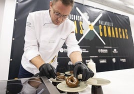 Imágenes de la final del concurso provincial 'De Tapas X Comarcas' celebrada este miércoles en el edificio Q-BO de Valladolid