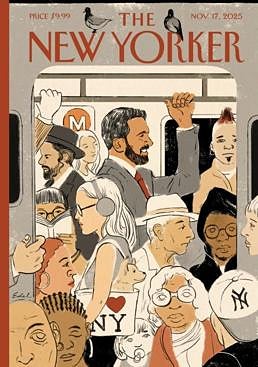 Imagen - Portada del 167 de noviembre próximo de la revista The New Yorker.