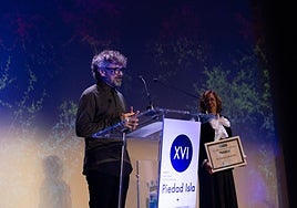 Claudio de la Cal, este jueves en el teatro Ortega.