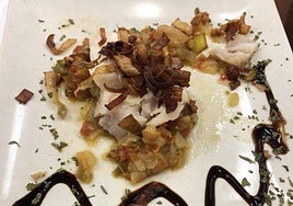 Pincho participante en el concurso de Olmedo en una edición anterior.