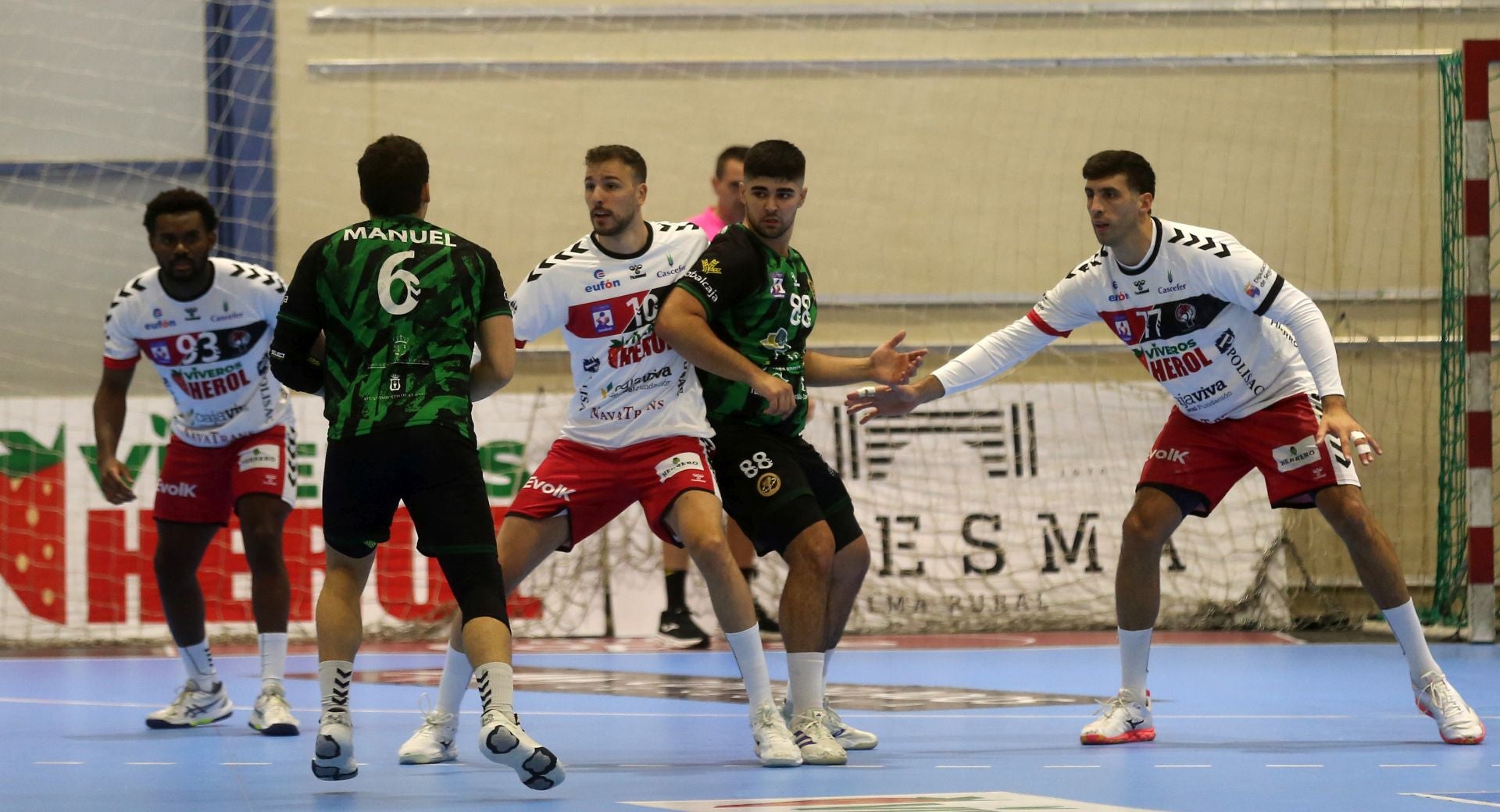 Fotos de la victoria del Balonmano Nava