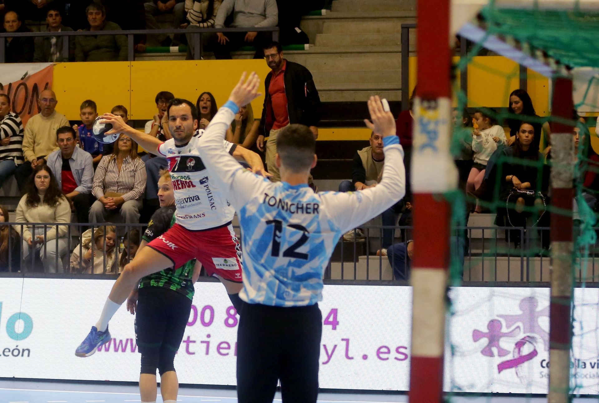 Fotos de la victoria del Balonmano Nava