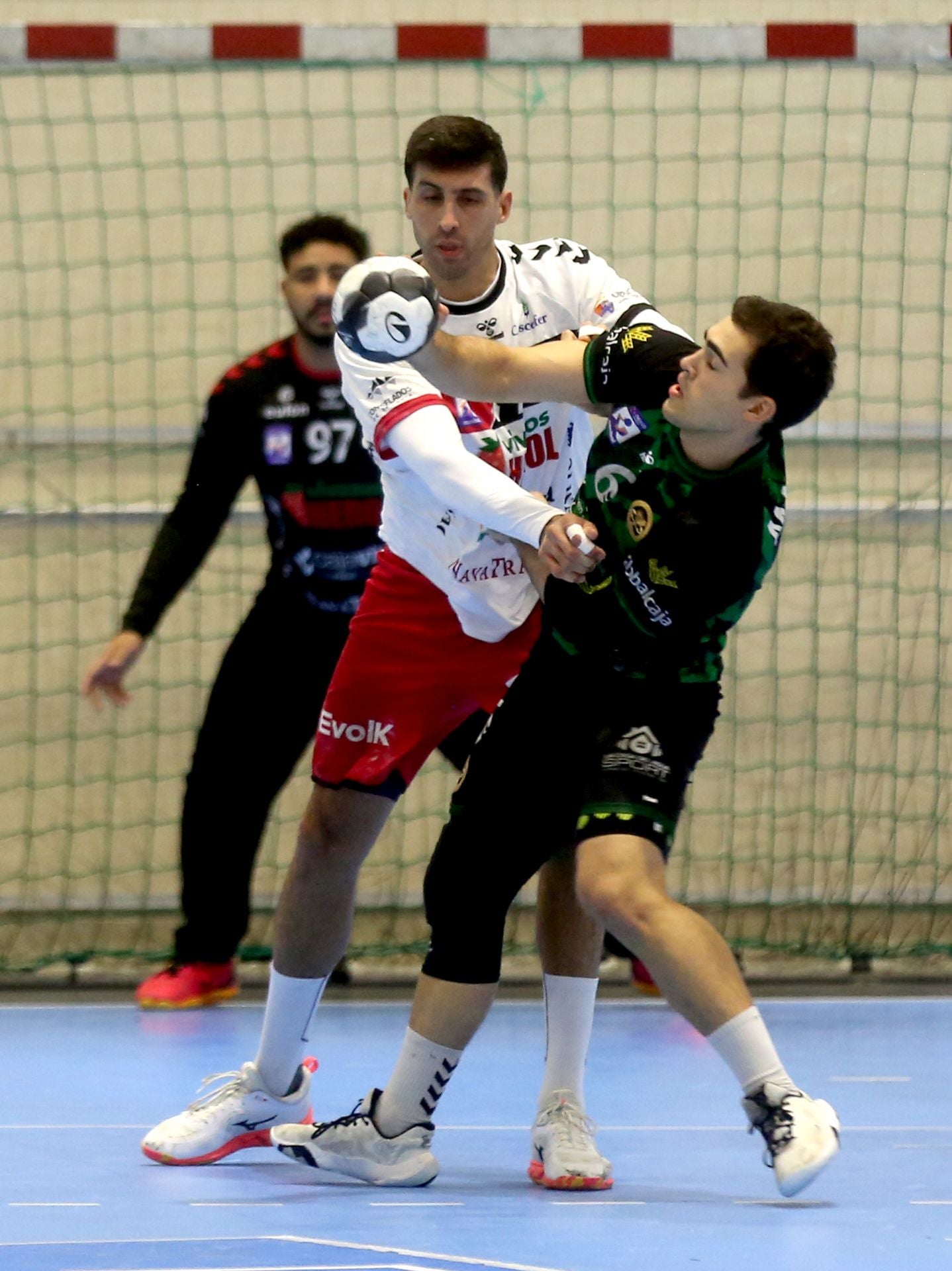 Fotos de la victoria del Balonmano Nava