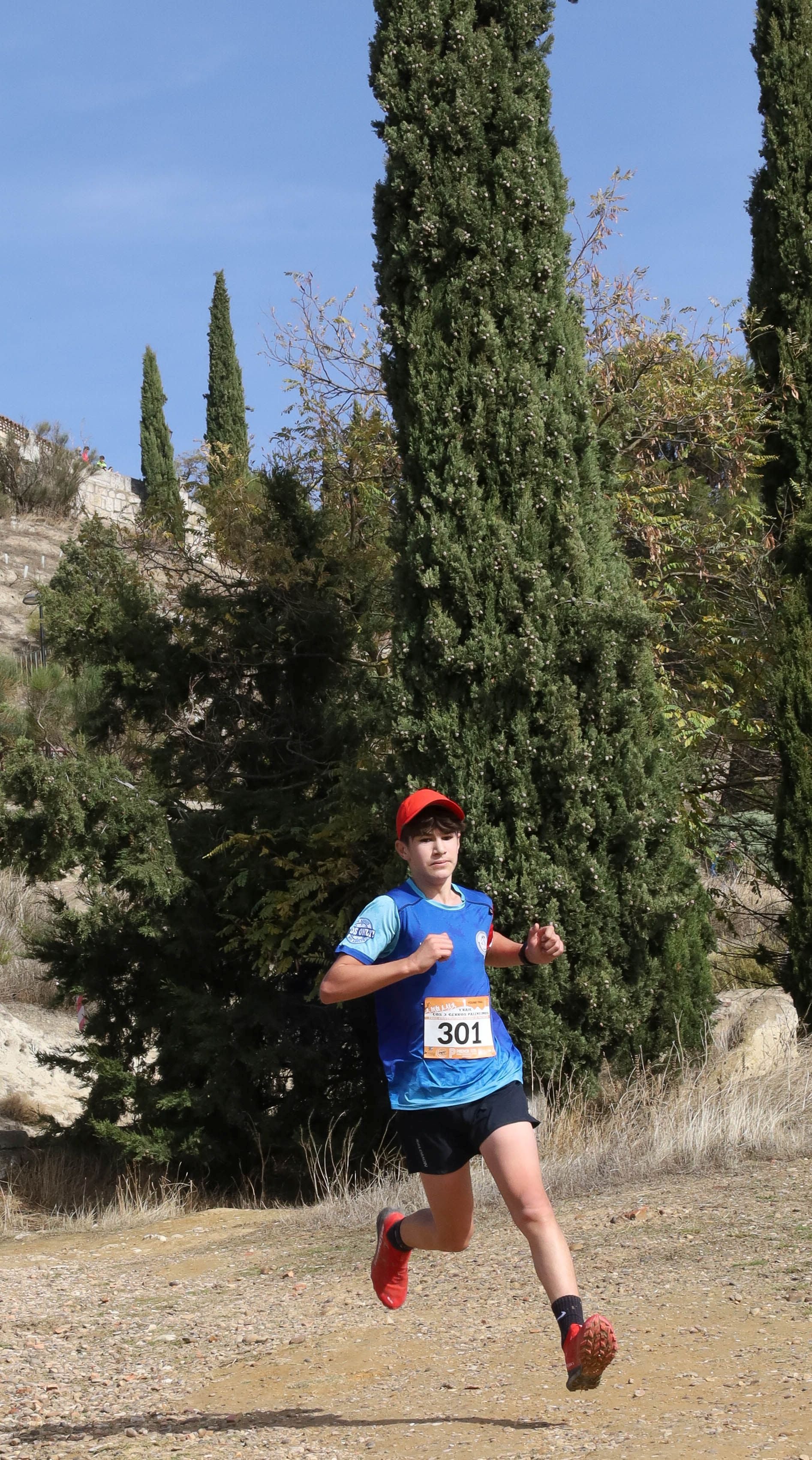 Doscientos atletas participan en el trail de Los Tres Cerros Palentinos