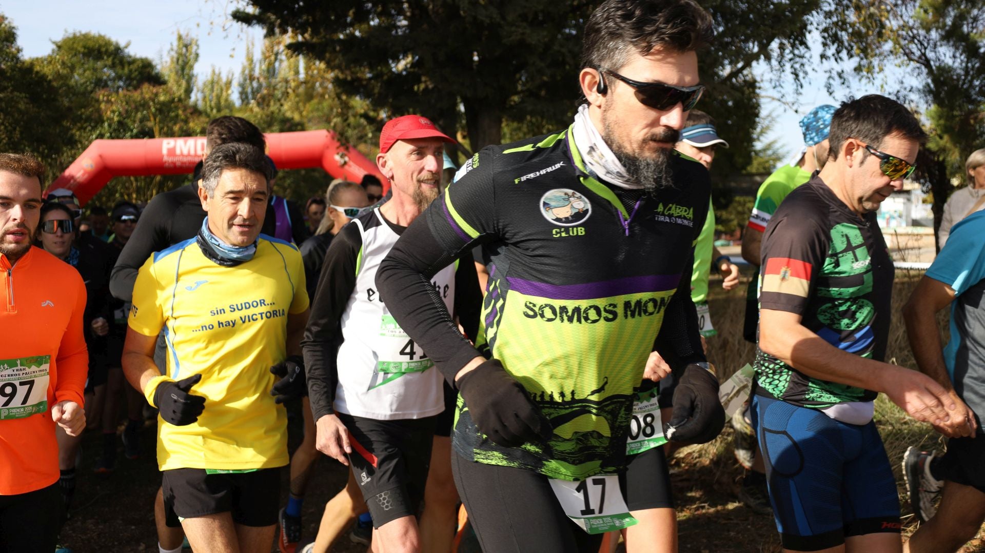 Doscientos atletas participan en el trail de Los Tres Cerros Palentinos