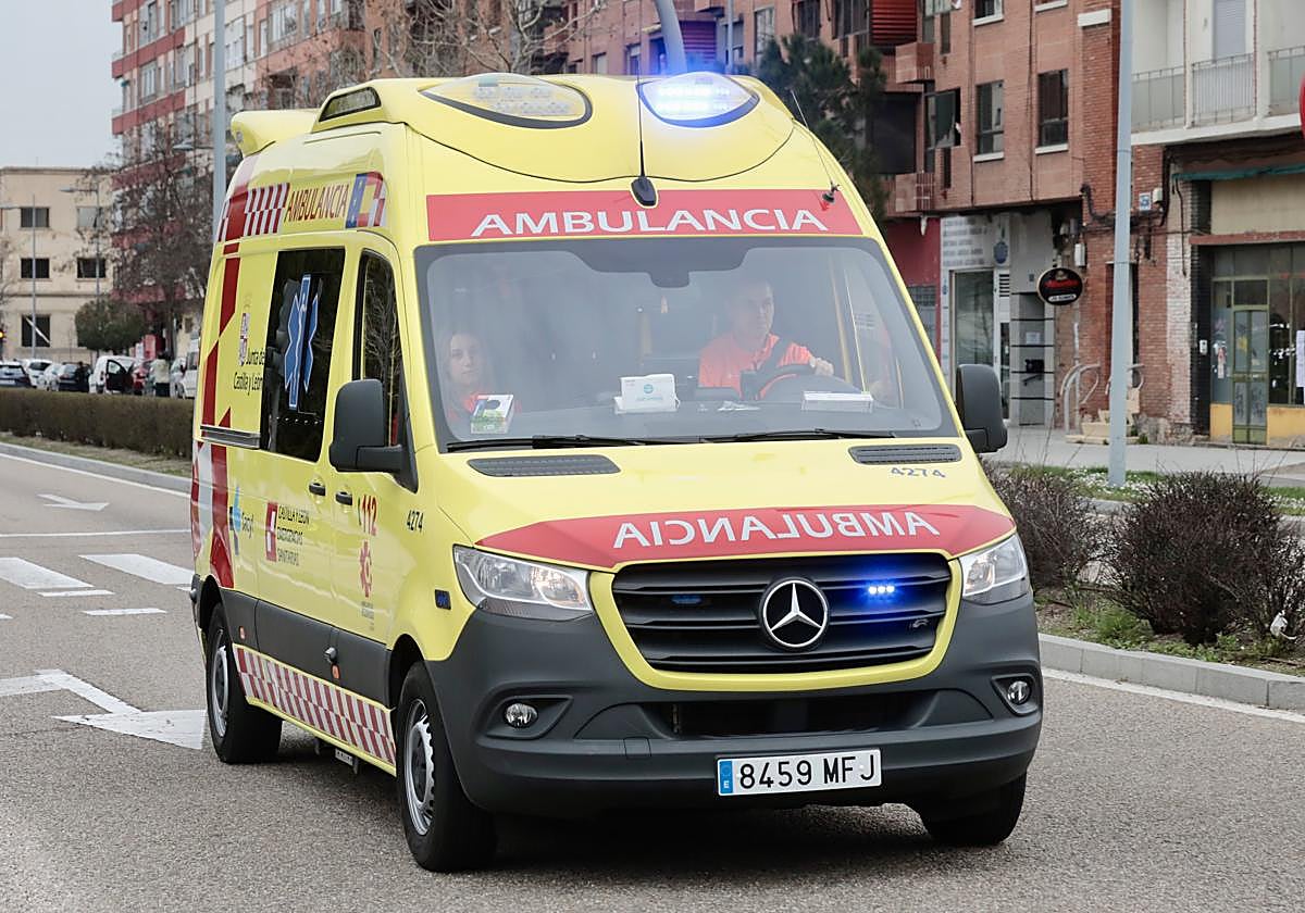 Ambulancia de Sacyl, en una imagen de archivo.