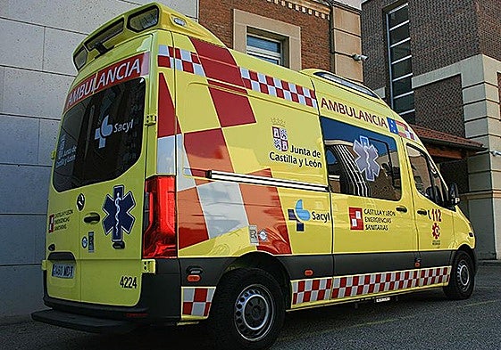 Ambulancia de Sacyl.
