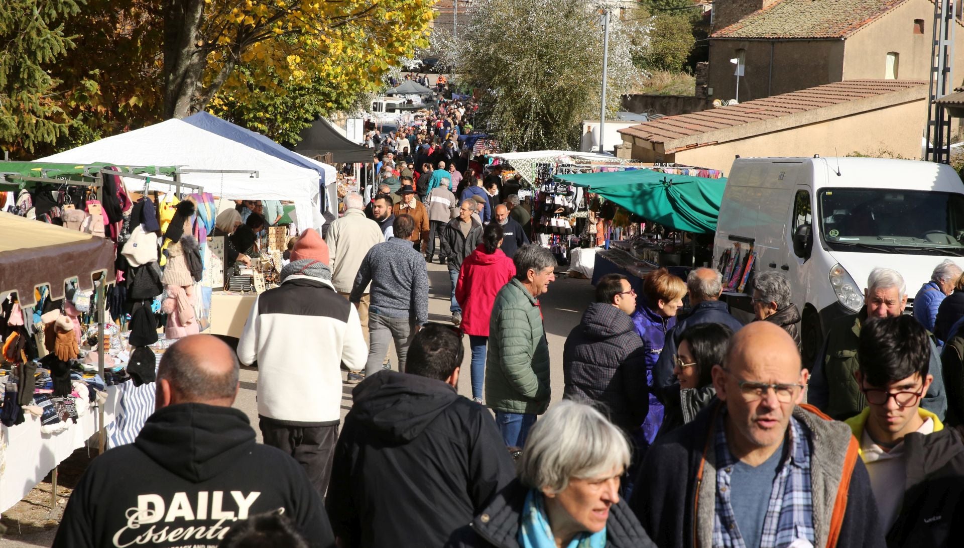 Fotos de la Feria del Ganado de Navafría... sin ganado