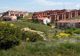Vista del barrio de La Fuentecilla, en Segovia, en una imagen de archivo.