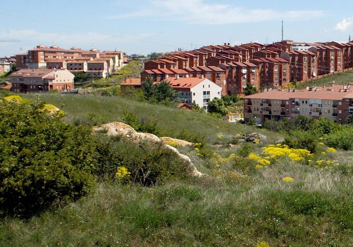Vista del barrio de La Fuentecilla, en Segovia, en una imagen de archivo.