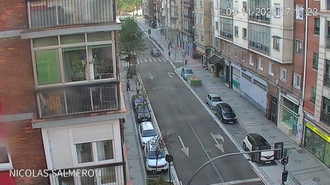 ¿Qué calle se ve desde esta foto?