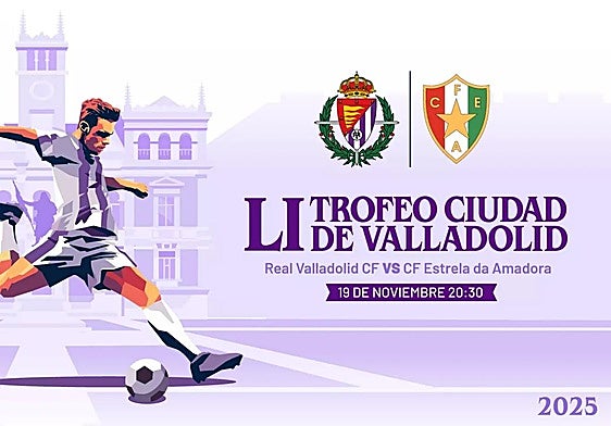 Cartel del LI Trofeo Ciudad de Valladolid