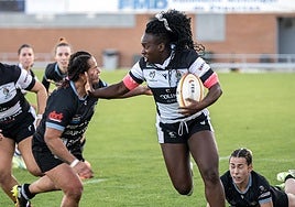 Una de las acciones ofensivas que dejó el partido.