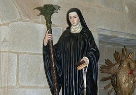 Representación de Santa Trahamunda de Pontevedra en el monasterio de San Juan de Poio