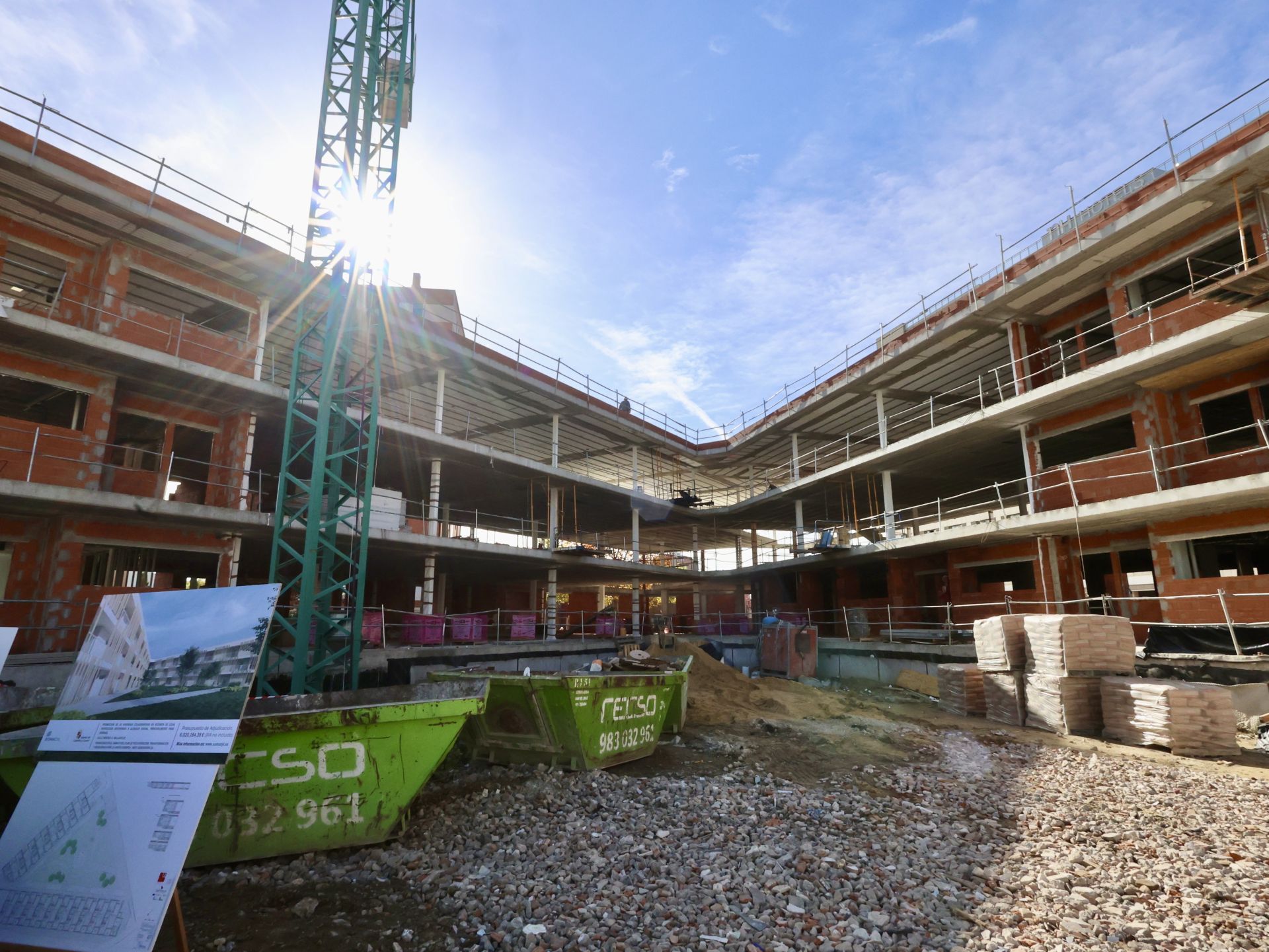 Las imágenes del solar junto a la antigua comisaria en Las Eras