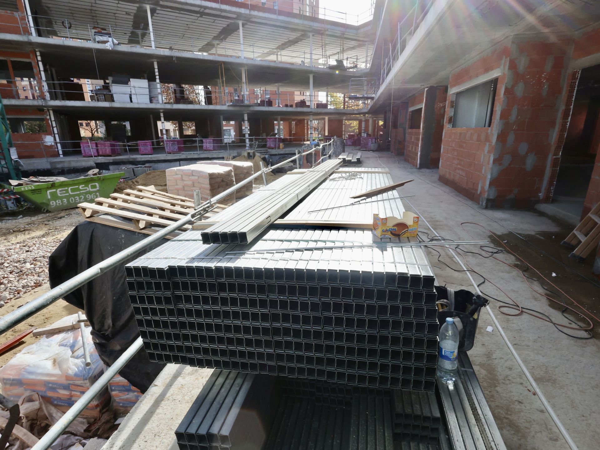 Las imágenes del solar junto a la antigua comisaria en Las Eras