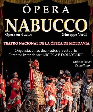Representación de la Ópera 'Nabucco'.