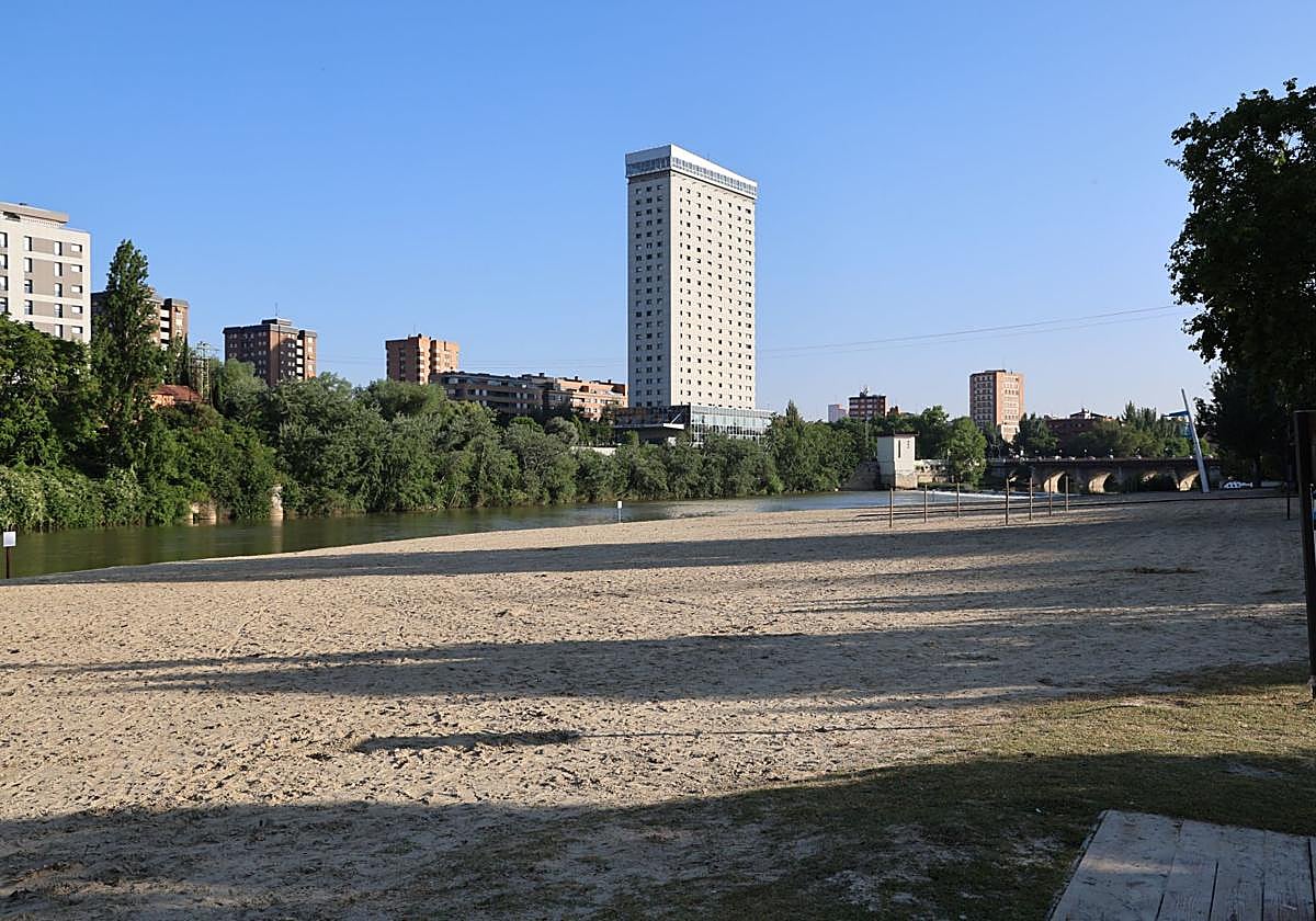 Imagen de archivo de la playa de Las Moreras de Valladolid, donde se produjeron los hechos.