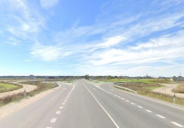 Herida una mujer de 76 años tras colisionar un coche y un camión cerca de Íscar