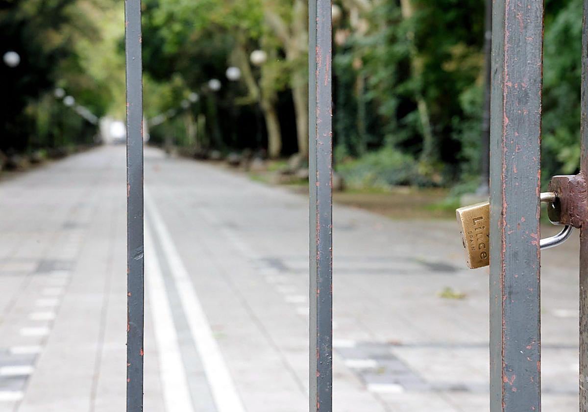 El Campo Grande de Valladolid permanece cerrado por las fuertes rachas de viento previstas.