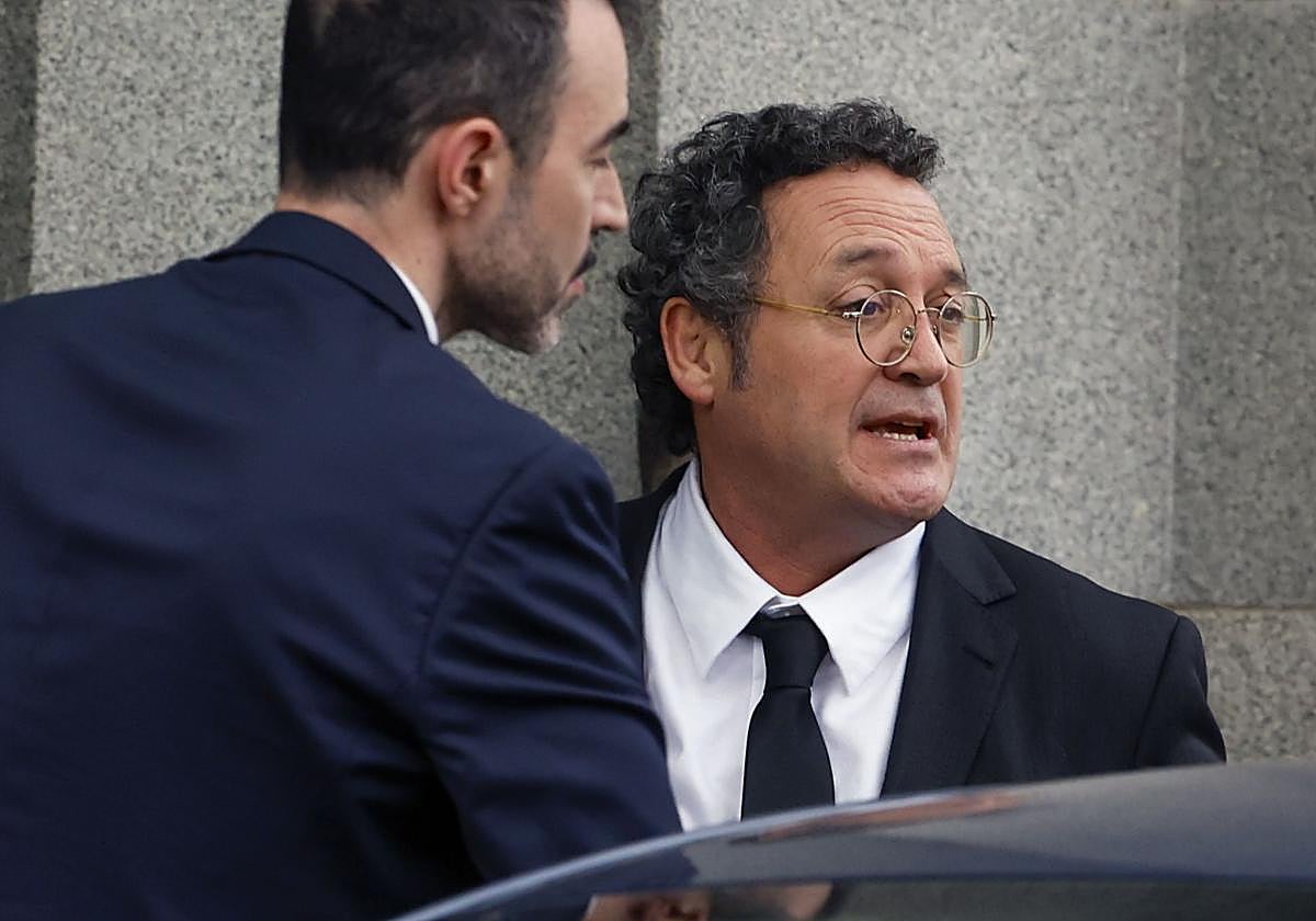 El fiscal general, Álvaro García Ortiz, a su llegada el pasado jueves al Tribunal Suprem