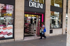 Establecimiento de Druni el pasado 19 de septiembre, día que abrió su segunda tienda en la Calle Mayor de Palencia.