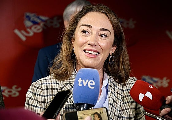 La consejera de Agricultura, Ganadería y Desarrollo Rural, María González Corral, este viernes.