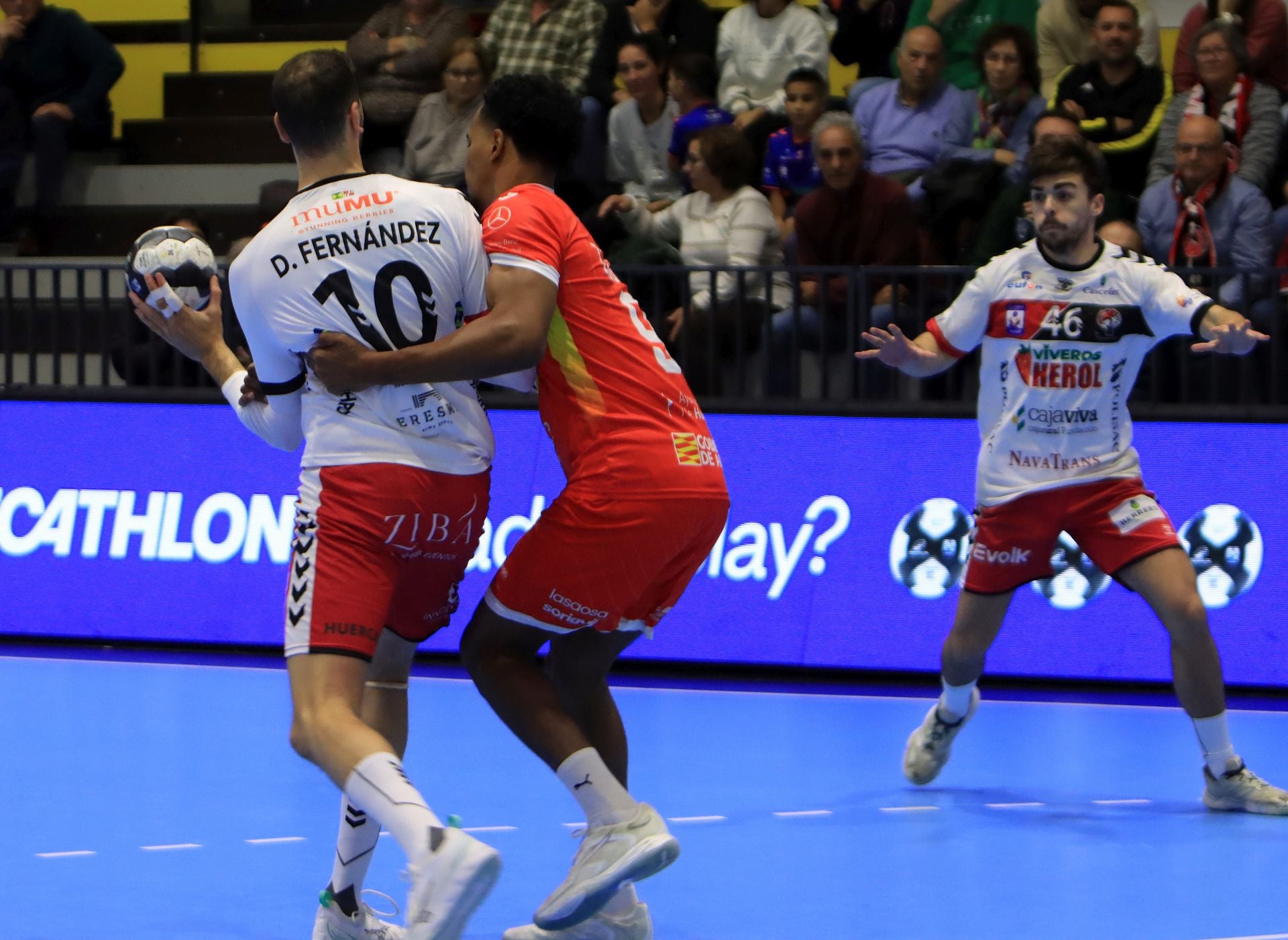 Fotos de la victoria del Balonmano Nava