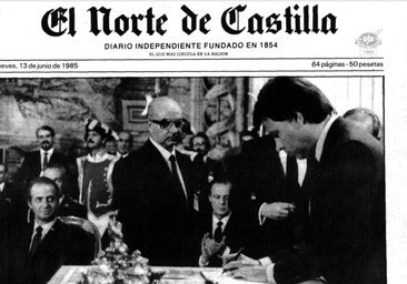 España se integra en Europa