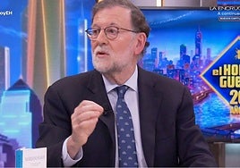 Mariano Rajoy en 'El Hormiguero'.