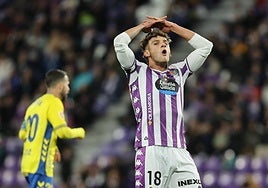 Imágenes de la derrota del Real Valladolid este viernes en Zorrilla ante Las Palmas