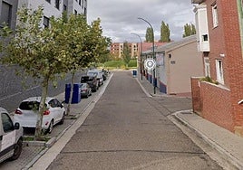 Calle Curruca de Valladolid, donde se produjeron los hechos.