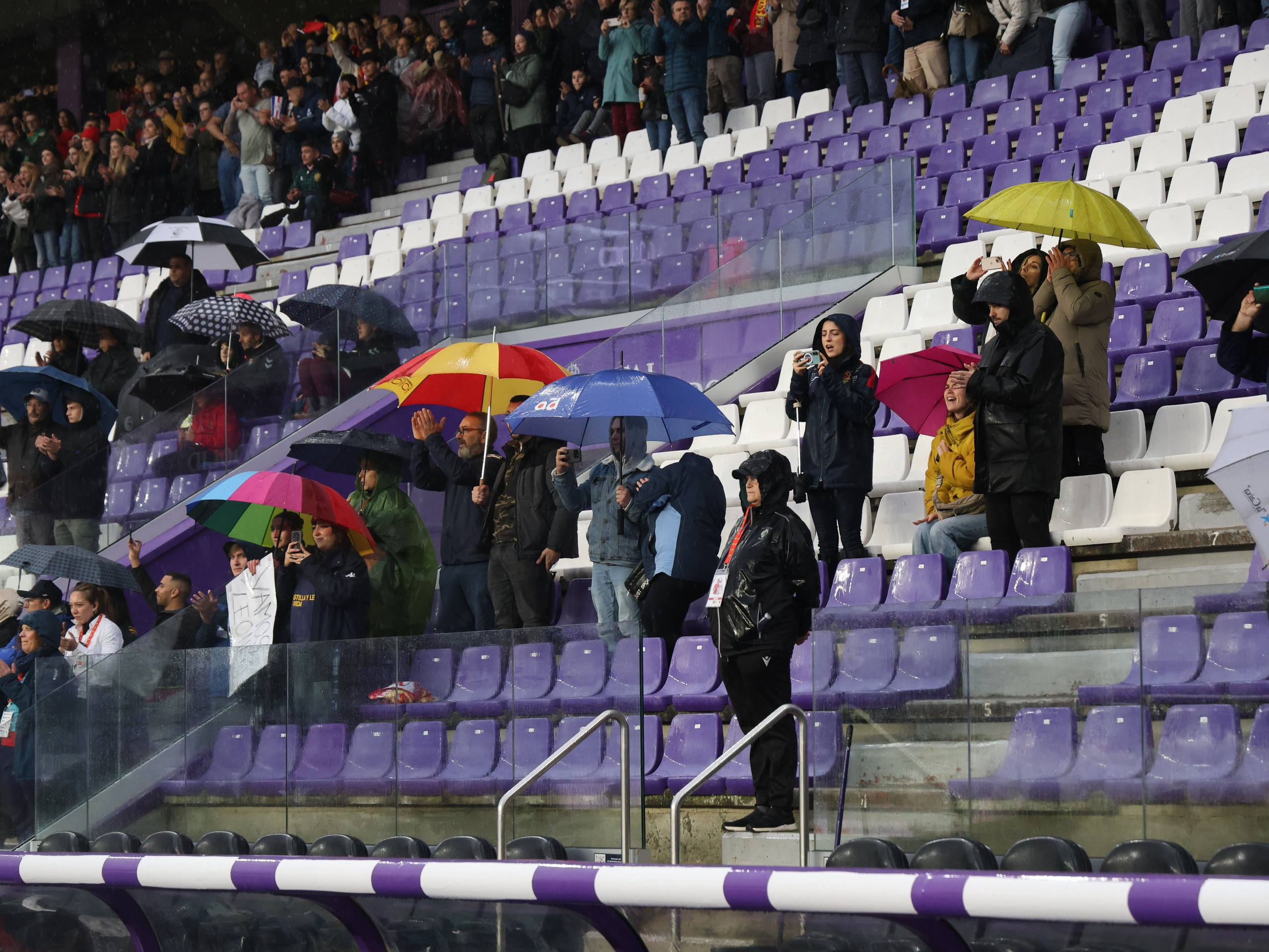 La derrota de España ante Inglaterra A en Zorrilla, en imágenes