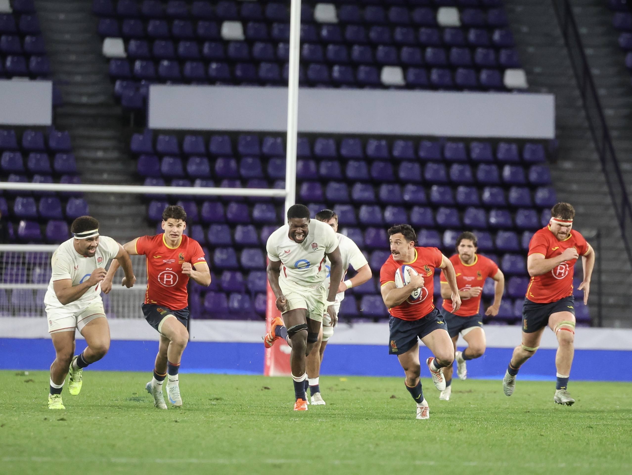 La derrota de España ante Inglaterra A en Zorrilla, en imágenes