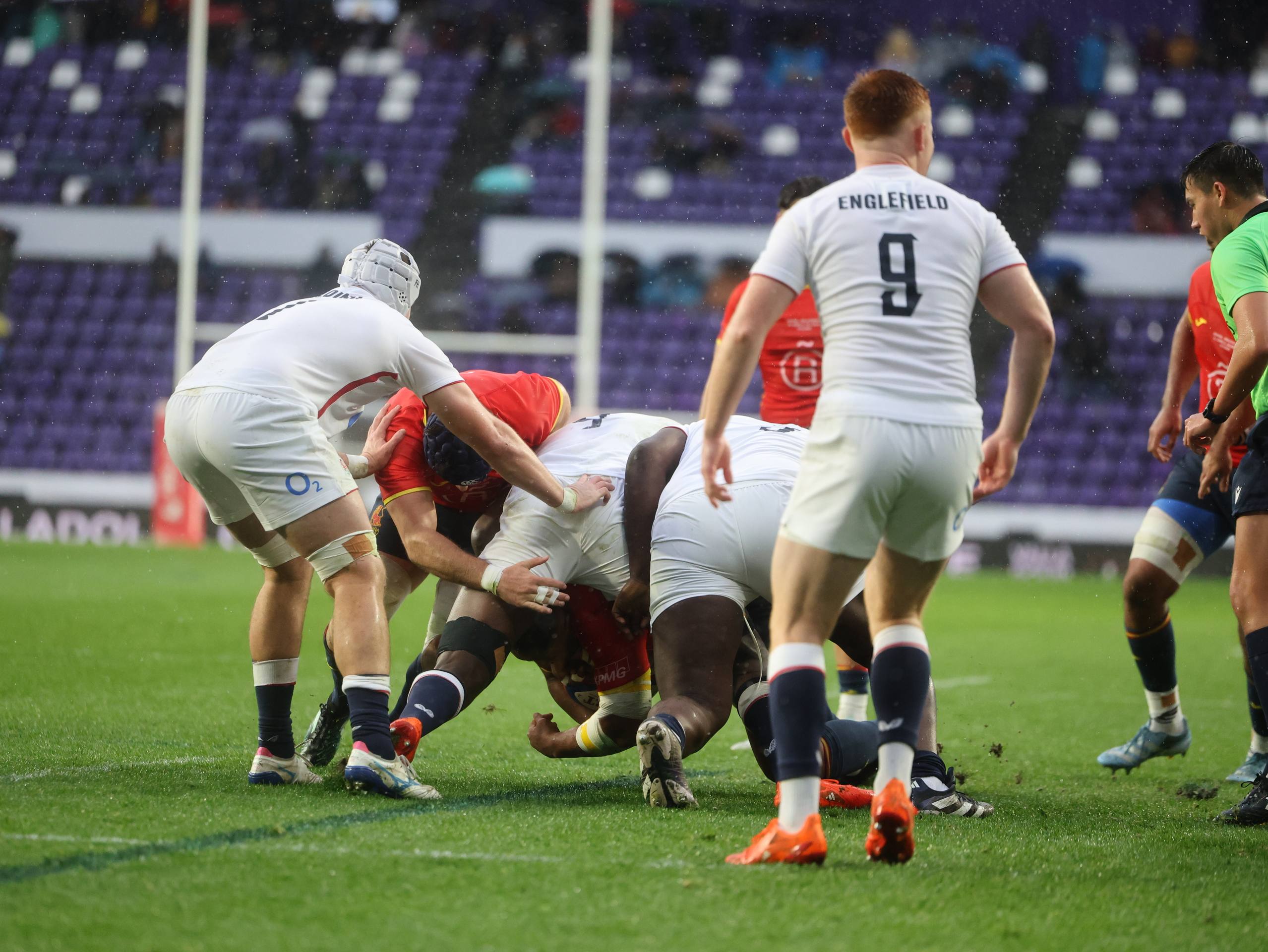 La derrota de España ante Inglaterra A en Zorrilla, en imágenes