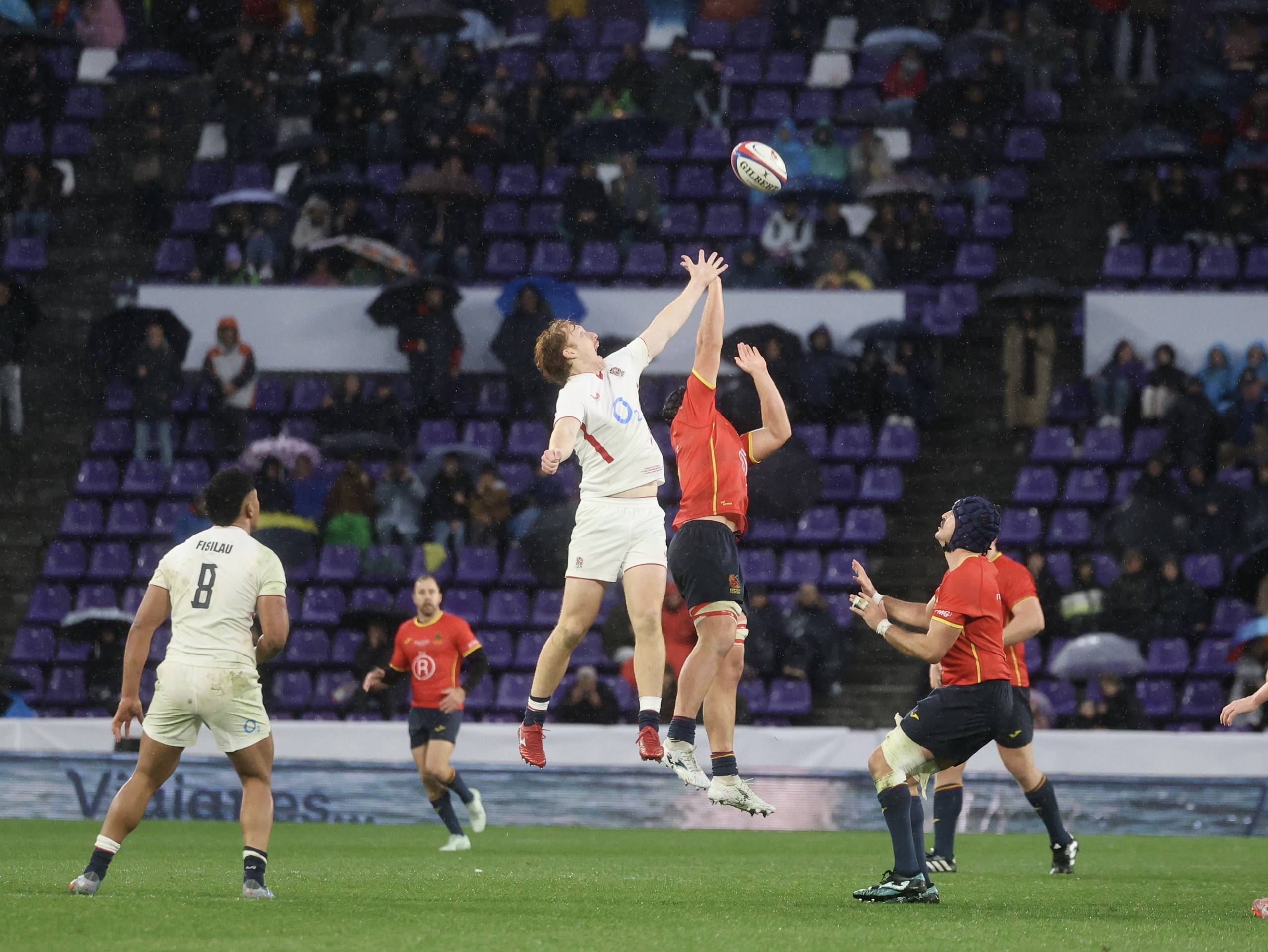 La derrota de España ante Inglaterra A en Zorrilla, en imágenes