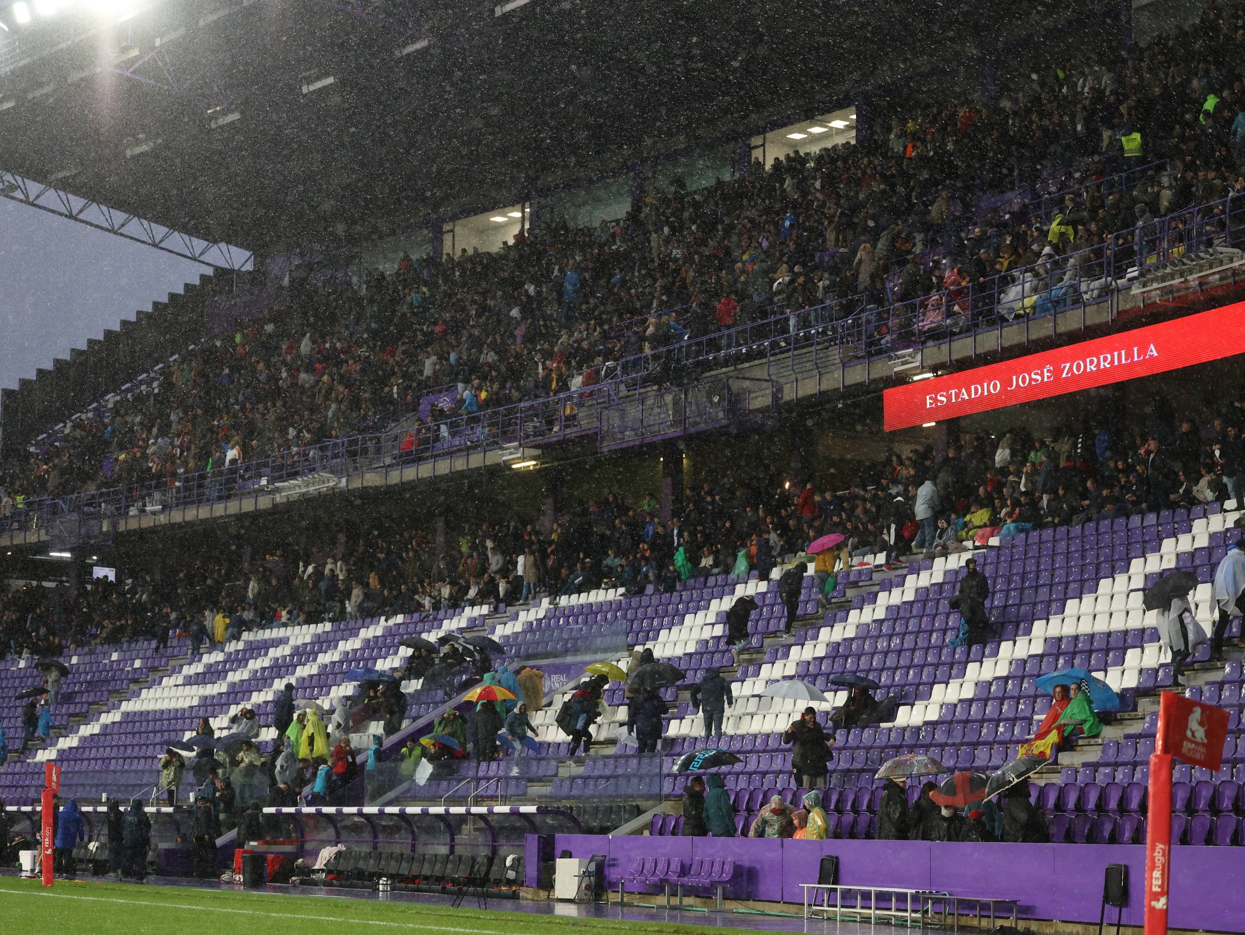 La derrota de España ante Inglaterra A en Zorrilla, en imágenes