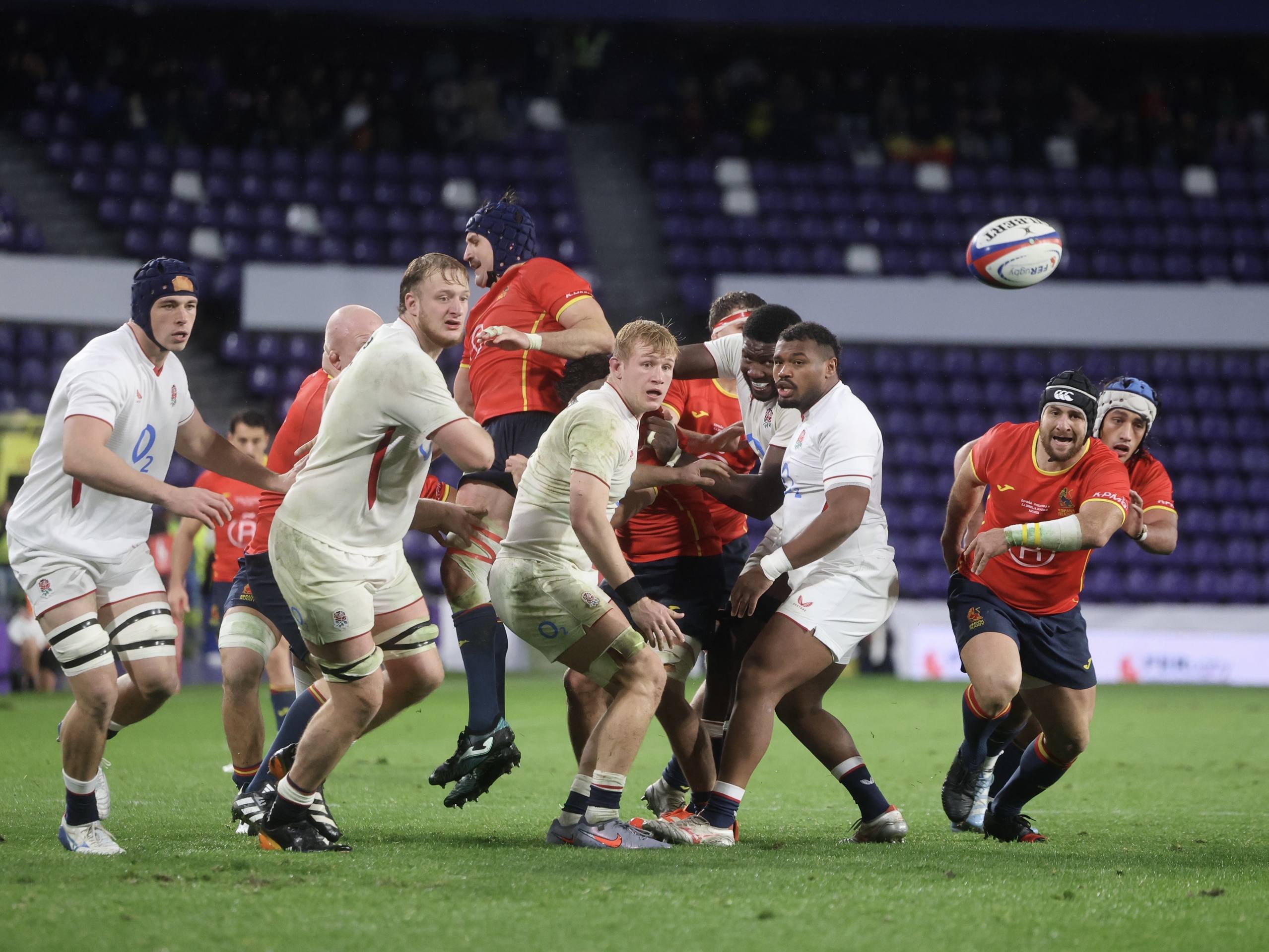 La derrota de España ante Inglaterra A en Zorrilla, en imágenes