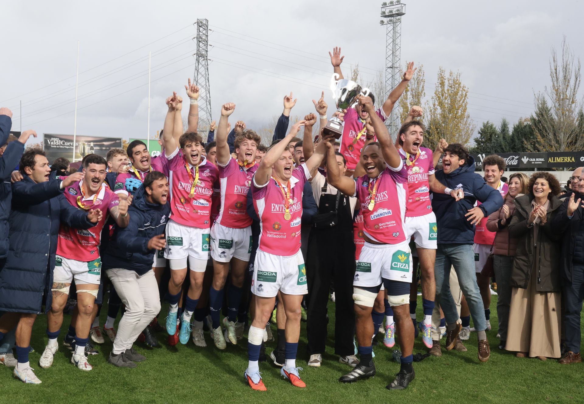 Las imágenes de la victoria del VRAC en la Supercopa de España de rugby