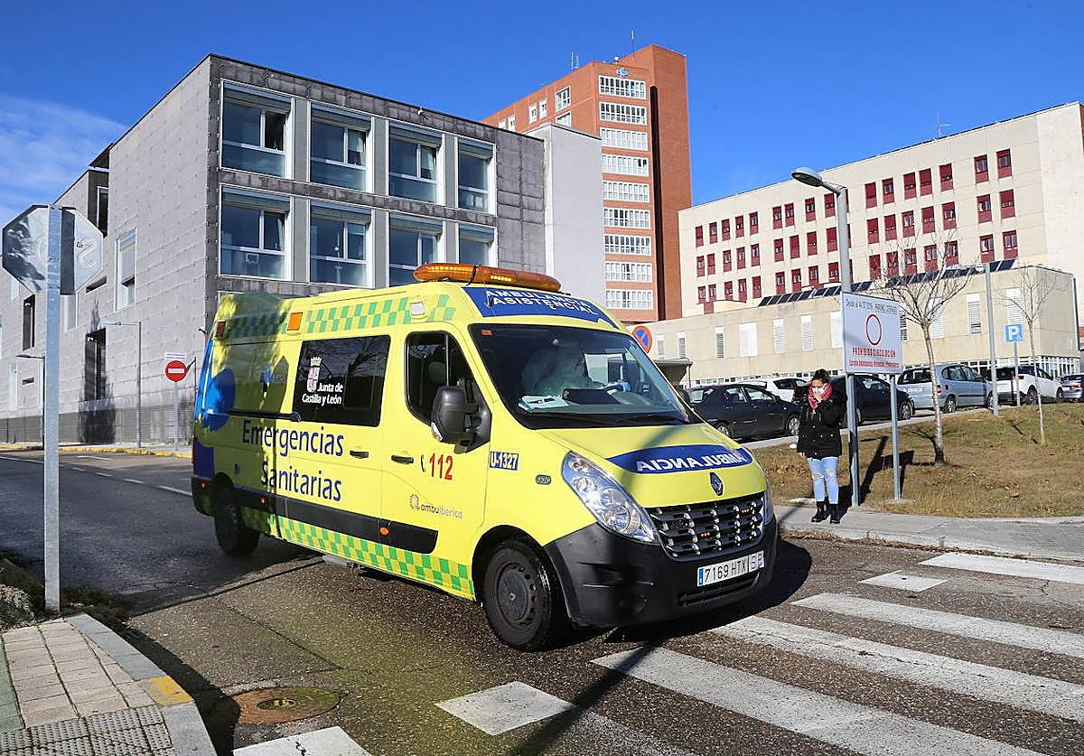 Herido un hombre de 69 años en una colisión entre dos motos en Ampudia