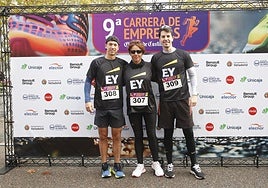 Participantes en la IX Carrera de Empresas de El Norte de Castilla